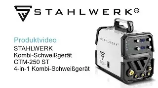 STAHLWERK 4 in 1 Kombi-Schwei&szlig;ger&auml;t CTM-250 ST / E-Hand Kombischwei&szlig;ger&auml;t mit 200A