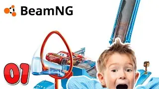 BeamNG Epic Jumps | Kid Friendly Channel