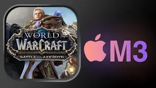 World of Warcraft: Battle for Azeroth - Macbook Air M3 - benchmark