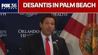 Gov. DeSantis speaks at Palm Beach State College