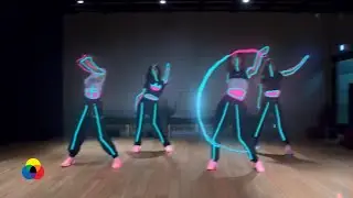 BLACKPINK Dance Glow Animation Made in After Effects #Shorts #kpop #amv