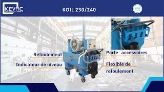 Aspirateur Vidangeur KOIL 230 KEVAC 200 litres