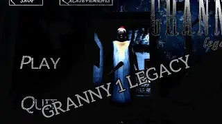 Granny 1 legacy version 1.0 in easy mode