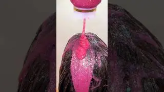 Glitter hair? 😱 #beautyhack orgn ​⁠@tessapeay