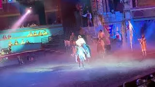 Tournament of Kings Parade  at Excalibur #excalibur #lasvegas #tournament #kings #knights #vegas
