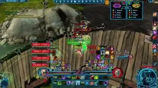 SWTOR 65 lvl Kirda Commando Heal WZ