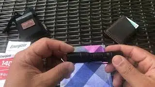 EDC flashlight: Energizer Tac 140 AA
