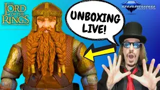 Diamond Select Lord Of The Rings Gimli Figure Unboxing!!