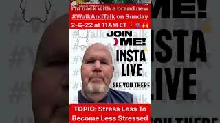 Catch Jimmy Moore LIVE with his #WalkAndTalk on February 6, 2022 at 11 AM EST on IG Live￼