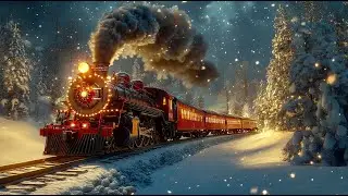 Polar Express Journey🚂❄️✨Relaxation & Study Music