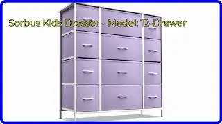 REVIEW (2026): Sorbus Kids Dresser - Model: 12-Drawer. First Look.