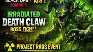 (Pt1) Call of Duty: Black Ops 7 Zombies New Project Rads Game Mode Ashes of the Damned Gameplay 4K60