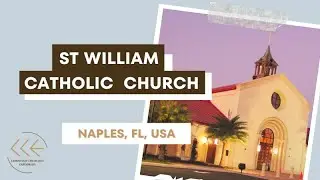 St William Catholic Church in Naples, FL, USA.