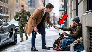 Rich Man Stole from Homeless Woman and Her German Shepherd Puppy &ndash; Then a Navy SEAL Stepped In