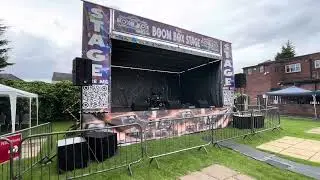 venturefest 2024 manchester indie music  boombox stage hire sound engineers live festival dave evans