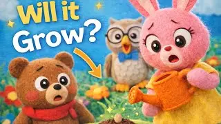 Lulu Plants a Seed 🌱 | Short Garden Kids Story | Puppet Pals TV