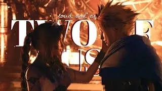 two of us - cloud and aerith (final fantasy 7) GMV