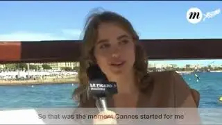 Adèle Haenel - Interview ENGLISH SUBTITLES: L'Apollonide, Cannes 2011, Madame Figaro
