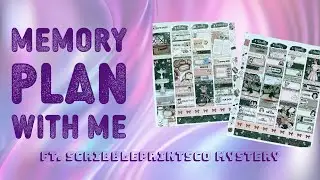 Memory Plan With Me | SPC Mystery (ScribblePrintsCo)