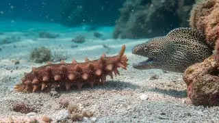 ما هو خيار البحر 🤯😱 #معلومات #اكسبلور #animals #الغابة #ترند #سمك #اسماك #fishing #fish 