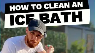 How to keep your ice bath in top condition + keep the water clean for WEEKS 🧼 #icebath #coldplunge