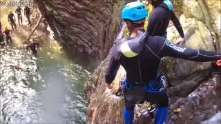 Canyoning in Val Perlana 2016
