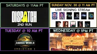 Building a Dino Park in Jurassic World Evolution 3 | Chat on Twitch.tv/DechartGames