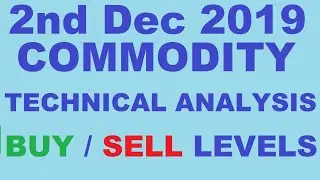 2nd Decemeber Commodity Market Technical Analysis in Tamil
