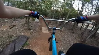Chest mount dirt jumps. 