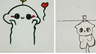 Cute mini drawings for beginners // easy drawing 