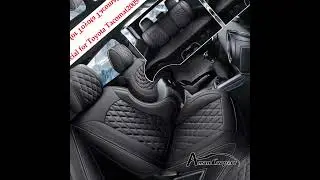 Custom Fit Car Seat Covers Full Set For Toyota Tacoma (2005-2023)