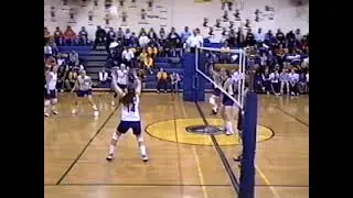 2001 Region 8 VB Championship   Trenton Tigers vs  Trinity Christian Crusaders