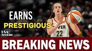 Caitlin Clark's WNBA Impact Earns Prestigious Honor | USA News Tonight  | WNBA tonight Show | WNBA