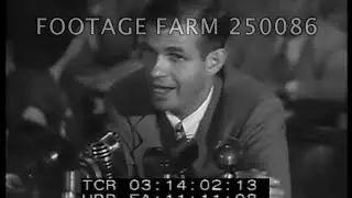 1948, HUAC Investigations:  Hiss Testifying - 250086-15 | Footage Farm Ltd
