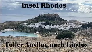 Insel Rhodos 2025 - enge Gassen und geheimnisvolle Bauten im mittelalterlichen Lindos erwarten uns.