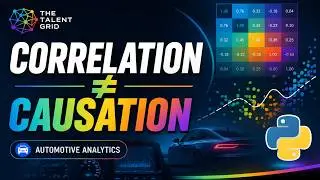 Correlation vs Causation in Python | Pearson Correlation Matrix | Automotive Data Analytics