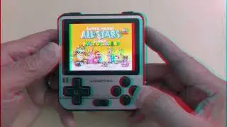 3D Anaglyph Show & Tell: Handheld Game Console - Red Cyan Glasses Needed