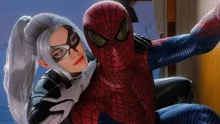Marvel's Spider-Man Remastered. TASM Suit Gameplay 🔥. Black Cats demise 