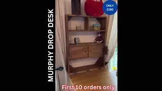 🖥️ Murphy Office Desk &ndash; The Ultimate Space Saver! 🏡