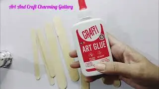 DIY Popstick Craft idea. Ice Cream stick Craft. Decorations idea with Popstick#popstickcraftidea