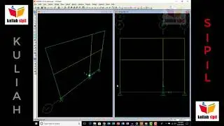 Tutorial SAP 2000 Merancang Portal Sederhana 2D (Full Bahasa Indonesia) Mendesain Tulangan Beton