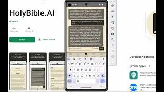 Introducing HolyBible.AI mobile app (https://holybible.ai)