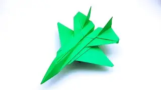 Paper Jet Fighter Plane Is Cool SUKHOI SU-35 | How To Make a Jet Fighter airplane