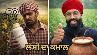 18 - HOW TO USE BUTTERMILK ਲੱਸੀ #agriculture #punjabi #organicfarming #organic 