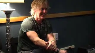 Former Chicago Lead Vocalist Jeff Coffey in the studio recording his solo release Origins.
