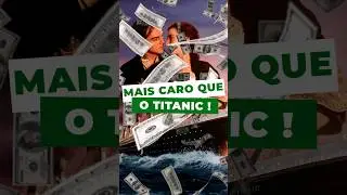 O #Filme #Titanic foi mais caro que o barco #diretor #JamesCameron #cinema #fato #avatar #bilheteria