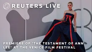 LIVE: Stars attend Venice Film Festival premiere of 'The Testament of Ann Lee'