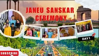Janeu Sanskar Ceremony 🙏✨ | Family Vlog | Yagnopavit Rituals & Sacred Moments