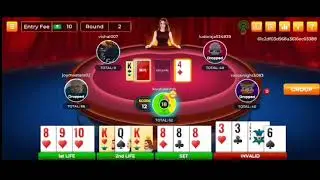 MPL  101 pool rummy R10 gameplay