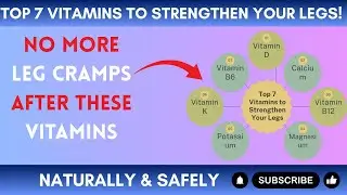 Leg Pain or Cramps? Take These 7 Vitamins Daily!